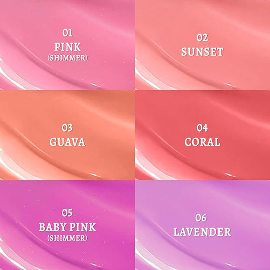 UCANBE Liquid Matte Blush Makeup for Cheeks, Highly Pigmented, Long Lasting, Anti-scratch, Natural-Looking, Daily Use Makeup Blush Suitable for Women Girls(02 Sunset)