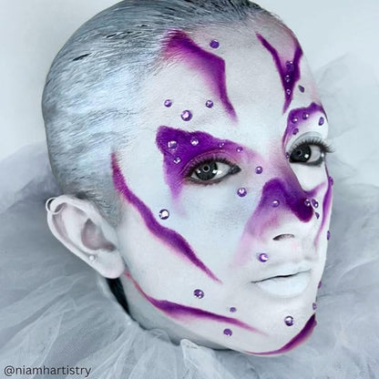 Mehron Makeup Liquid Makeup | Face Paint and Body Paint Perfect for Halloween, Cosplay I Air Brush Compatible 4.5 oz (133 ml) (MOONLIGHT WHITE)