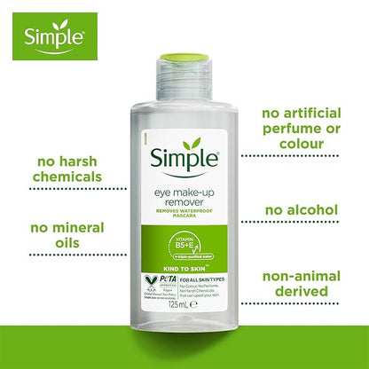 Simple Kind To Eyes Eye Make Up Remover 125 ml