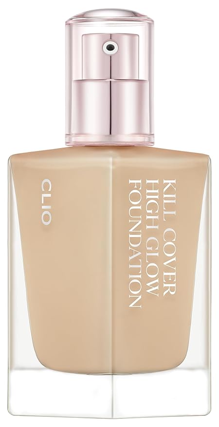 CLIO KILL COVER HIGH GLOW FOUNDATION (4 GINGER, 1.3 Fl Oz)