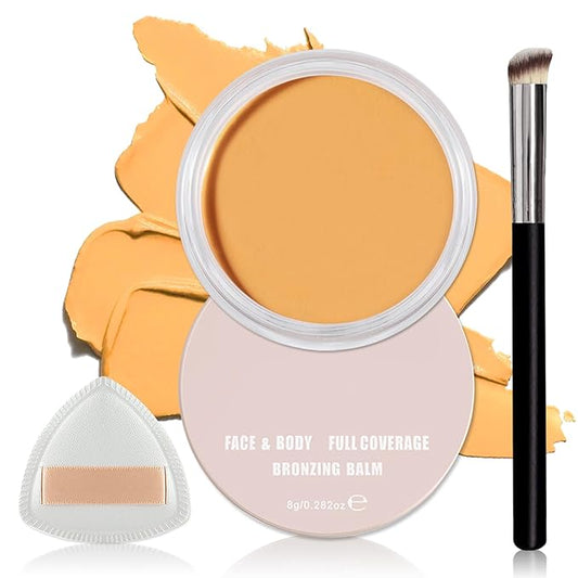 Under Eye Color Corrector,Cream Concealer Full Coverage for Mature Skin,Vegan Under Eye Cream Dark Circles Cover up Makeup Concealer Makeup,Under Eye Brightener (05 Warm Tan)