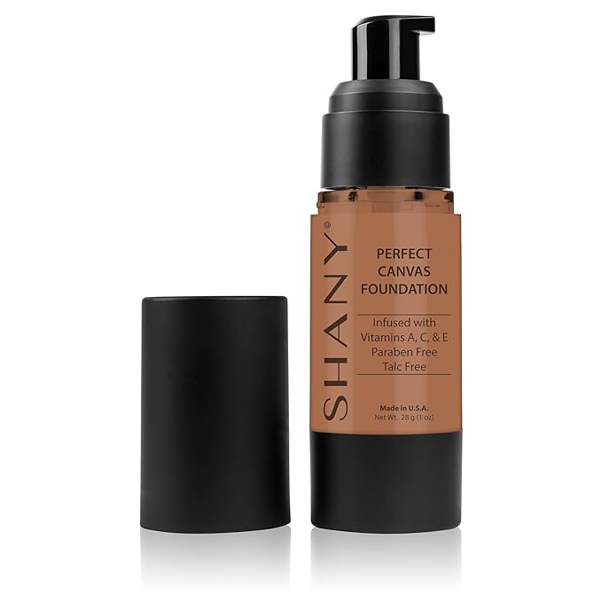 SHANY Perfect Canvas Liquid Foundation - Paraben Free/Talc Free/Oil Free - 30ml - DC1