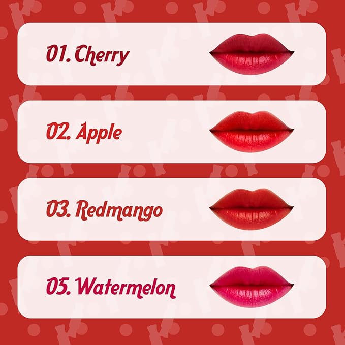 THESAEM Saemmul Water Candy Tint #3 Redmango - High Pigment Long Lasting Lip Stain Juicy Fruity Vivid Colors – Transfer Proof, Weightless & Smudge Proof, 0.3 fl.oz.