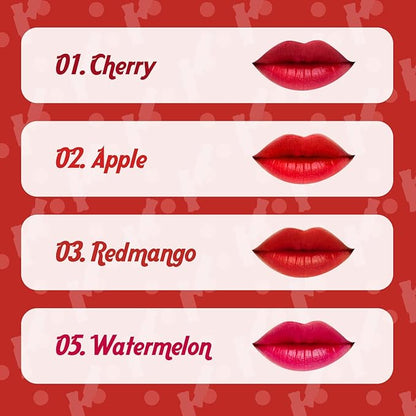 THESAEM Saemmul Water Candy Tint #3 Redmango - High Pigment Long Lasting Lip Stain Juicy Fruity Vivid Colors – Transfer Proof, Weightless & Smudge Proof, 0.3 fl.oz.