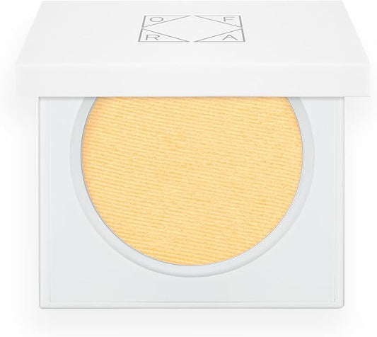 OFRA Pressed Banana Powder | Brightening & Color-Correcting Banana Setting Powder for a Flawless Makeup Finish | Matte Finish for Shine Control | Ideal for All Skin Tones | 7g