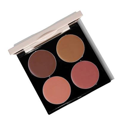 FITGLOW Beauty - Ceremide Cream Lip + Cheek Palette | Vegan, Woman-Owned Clean Beauty (Buffed Glow)