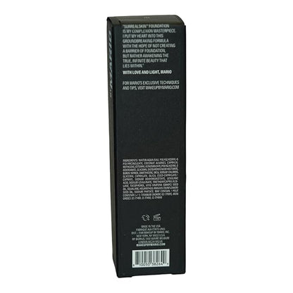 MAKEUP BY MARIO SurrealSkin Liquid Foundation, Liquid Formula, Vegan, Long-wearing coverage, Hydrating, Natural Finish, Size 30 mL (29C - dark deep with cool undertone)