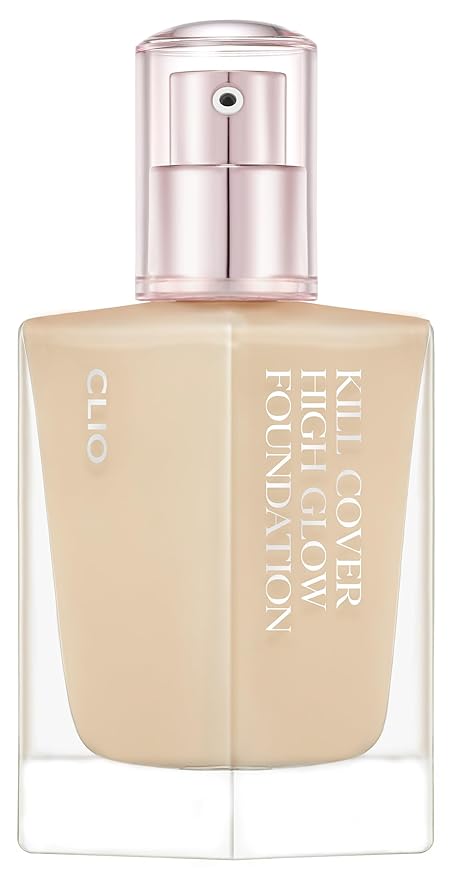 CLIO KILL COVER HIGH GLOW FOUNDATION (3 LINEN, 1.3 Fl Oz)