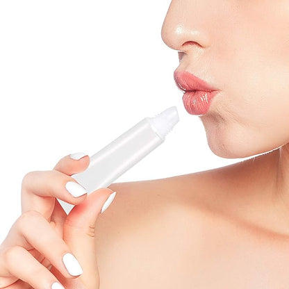 100 Pcs 10 ml Lip Gloss Balm Tubes Refillable Empty Tubes Clear Cosmetic Containers Soft Tube (10ML, 100)