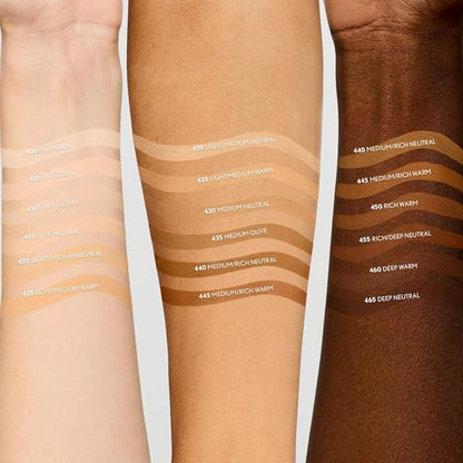 COVERGIRL Clean Fresh Blurring Skin Tint with SPF 30, 465 Deep Neutral, Liquid Foundation, Soft Matte Finish, Smooths, Brightens, Blurs Pores, Mineral Sunscreen, Vegan Formula
