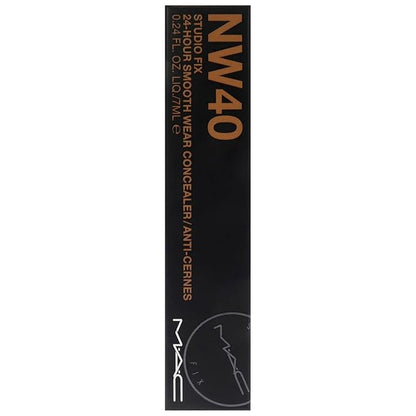 Studio Fix 24-Hour Smooth Wear Concealer - NW40 by MAC for Women - 0.24 oz Concealer