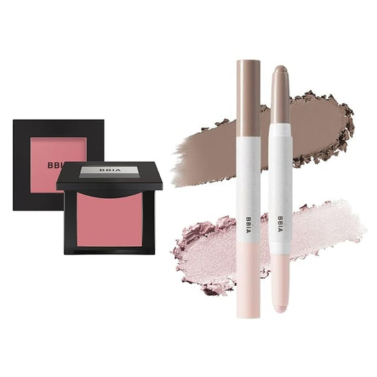 BBIA Last Blush (06 ROSE BLOSSOM) + Last Contour Stick (02 COOL DETAIL) BUNDLE SET