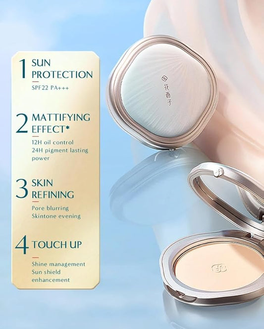 Florasis Yurong Airbrushed Tinted Pressed Powder (Z25 Lotus (SPF22))