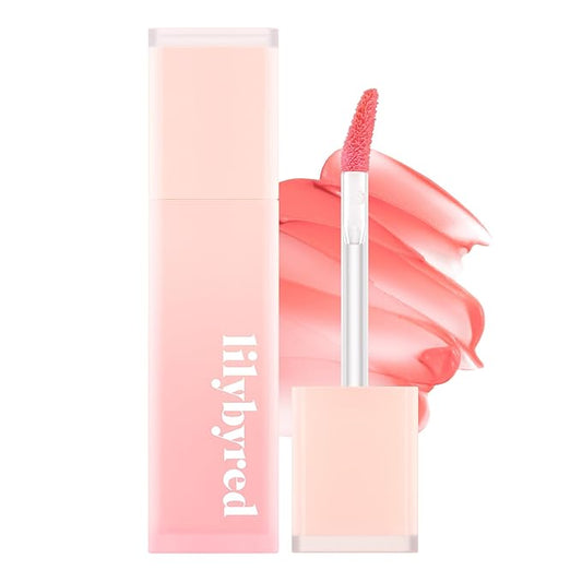 lilybyred Sweet Liar Milky Tint | Korean Moisture Matte Lip Stain, Milk Foam Texture, Hydro-Matte Barrier, Blurring Soft, Lightweight, Long-Lasting, Smudge-Proof (04 Peach Pudding)