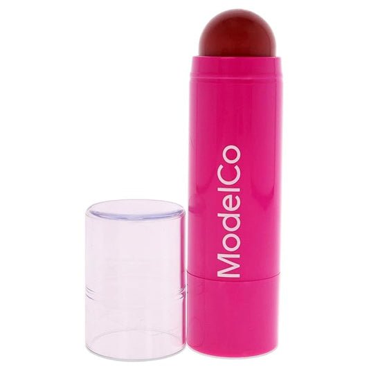 ModelCo Glow Stick 3-In-1 - Multi-Use Cream Color Stick - Hydrating Creamy Formula - Delivers Luminous Color For Healthy Glow - Buildable Coverage From Sheer To Saturated - Perfect Bronze - 0.176 Oz