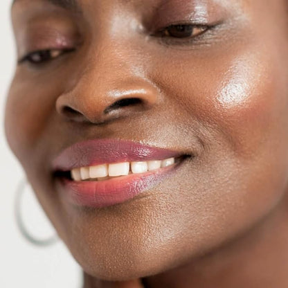 Ere Perez - Natural Carrot Color Pot | For Lips + Cheeks | Buildable, Blendable, Creamy, Vibrant, Satin Finish | Cacao Butter, Avocado + Castor Seed Oil | Vegan, Cruelty-Free, Clean Beauty (Holy)