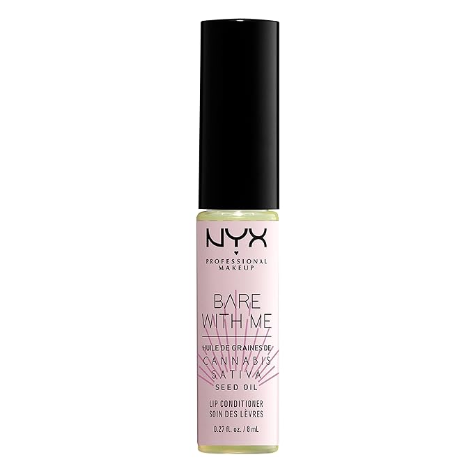 NYX PROFESSIONAL MAKEUP Bare With Me Cannabis Sativa Seed Oil Lip Conditioner Gloss