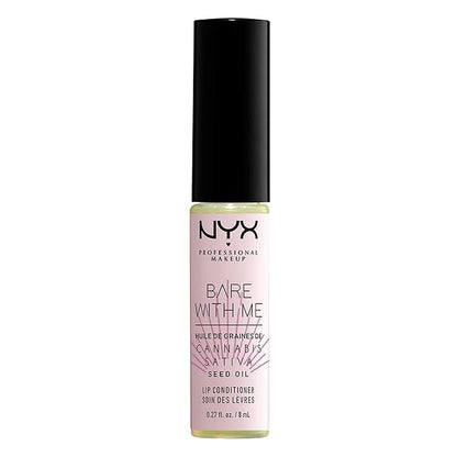 NYX PROFESSIONAL MAKEUP Bare With Me Cannabis Sativa Seed Oil Lip Conditioner Gloss