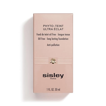 Sisley Paris Phyto-Teint Ultra Eclat, 4C Honey - 30 mL - Radiance-Boosting, Long-Lasting, Anti-Pollution Oil-Free Foundation - Blendable & Buildable - Non-Comedogenic