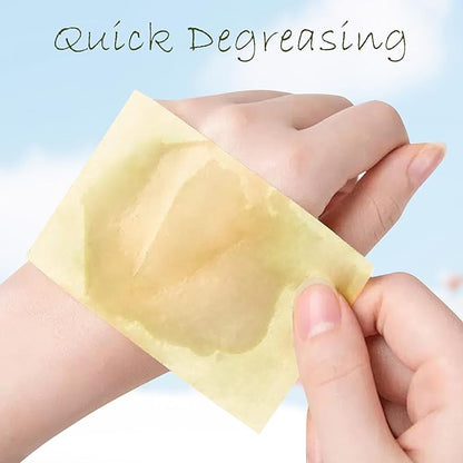 100 Sheets Lavender Oil Blotting Paper Mirror and Puff Sets Include 900 Sheets Refills, Portable Oil Absorbing Paper Sets for Dating, Meeting, Arrangements, Makeup Friendly Oil Control Paper