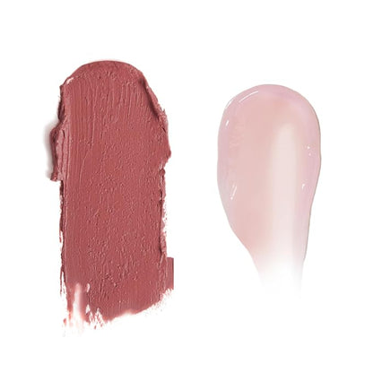 Jouer Promise Me Blush & Bloom Cheek + Lip and Vanilla Lip Enhancer Bundle