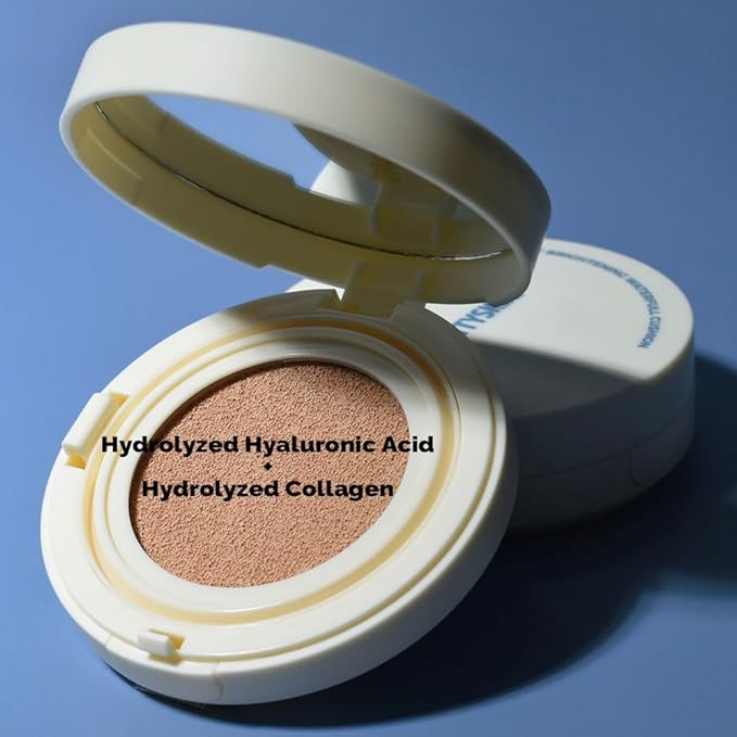 Moisturizing Glow Sun Cushion Foundation SPF50+ / PA+++ with Refill (21 Ivory, 15g+15g)