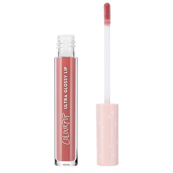 ColourPop Ultra Glossy Lip Gloss - High-Shine, Non-Sticky & Hydrating Lip Gloss with a Flexible Paddle Applicator - Sheer, Pearlized, Crème & Clear Finishes - Pasadena (0.11 oz)