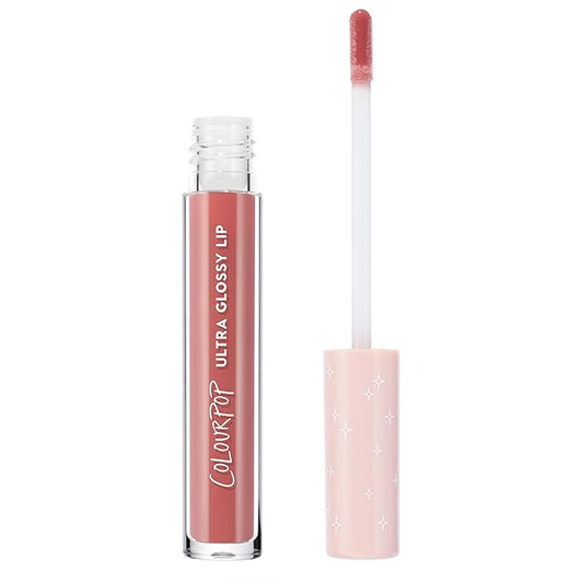 ColourPop Ultra Glossy Lip Gloss - High-Shine, Non-Sticky & Hydrating Lip Gloss with a Flexible Paddle Applicator - Sheer, Pearlized, Crème & Clear Finishes - Pasadena (0.11 oz)