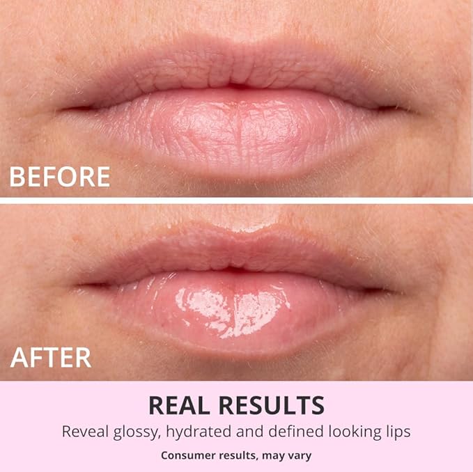 goPure Lip Plumper – Plumping lip gloss formula with Hyaluronic Acid & Peptides, moisturizing, volumizing, smooths the look of wrinkles, high shine