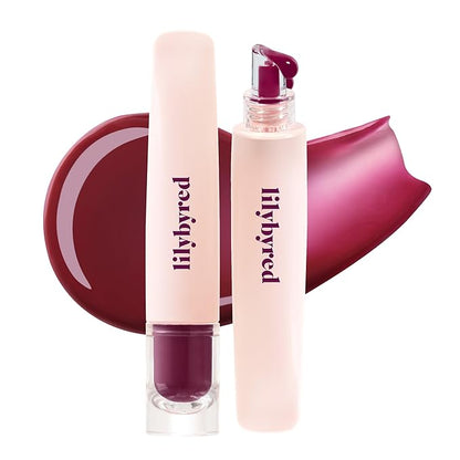 lilybyred Tangle Jelly Balm | Korean Hydrating & Nourishing Lip Gloss, High Shine Finish, Plumping & Volumizing Effect, Bouncy Jelly Texture, Squeeze Tube Formula, 0.30 fl. oz. (08 Grape Jelly Bite)