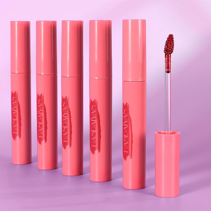 3 Colors Peel Off Matte Lip Liner Stain, Long Lasting Natural Peel Off Tattoo Lip Stain, Waterproof Non-Stick Cup Lip Tint Peel Off Lip Gloss, Lip Makeup Mother's Day Gifts for Women-01#02#03#