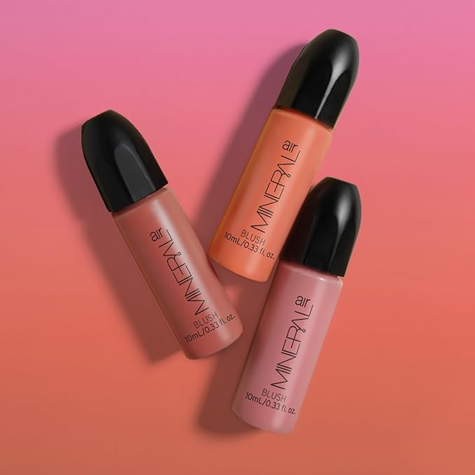 Mineral Air Complexion and Blush Kit | Flawless Mineral Foundation & Blush Application (Espresso)