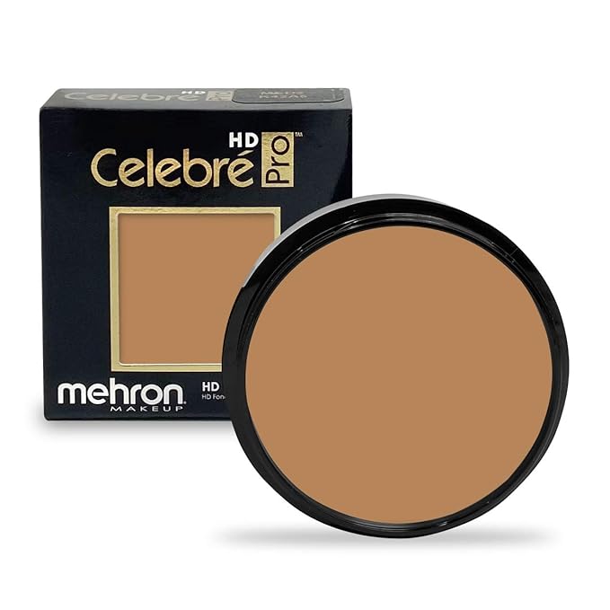 Mehron Makeup Celebre Pro-HD Cream Face & Body Makeup (.9 oz) (DARK 1)