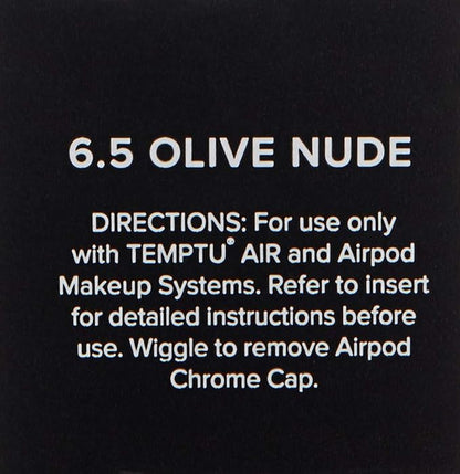 TEMPTU Perfect Canvas Airbrush Foundation Airpod: Anti-Aging Long-Wear Makeup, Buildable Coverage Semi-Matte, Natural Finish