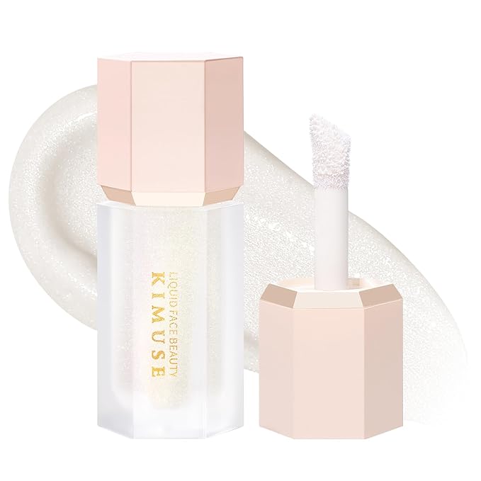 KIMUSE Liquid Blush & Weightless, Long-Wearing, Smudge Proof, Natural-Looking, Dewy Finish Glow Liquid Filter