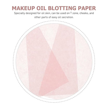 300pcs Sheets makeup blotting paper face wipes oil absorbing paper facial oil wipes oil blotting paper blotting papers for oily skin remove oil tissue Oil absorbent pad