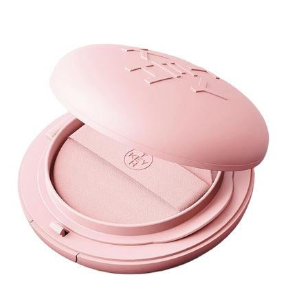 SILKY FIT COVER CUSHION #01 IVORY PORCELAIN (15G, 0.52 OZ.) / Porcelain-smooth, Long-Lasting, Lightweight, Flawless Coverage, Velvet Finish, Cynanchi Radix Extract, Ha-dong Rice Extract