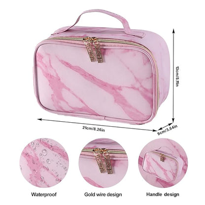 M All In One Makeup Kit, Makeup Kit for Women Full Kit,Multipurpose Women's Cosmetics Set,Beginners and Professionals Alike,Easy to Carry(DLS-Pink)