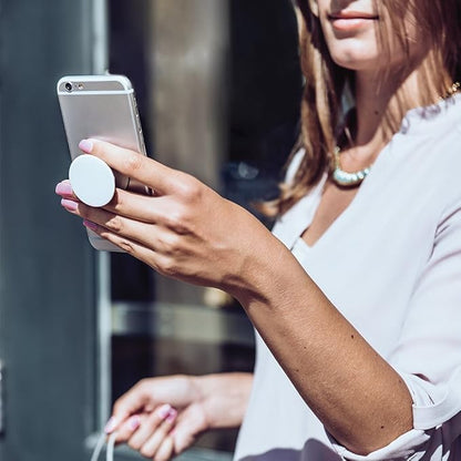Rosy Light Pink Blush Powder Beauty Collection Makeup Stash PopSockets PopGrip: Swappable Grip for Phones & Tablets
