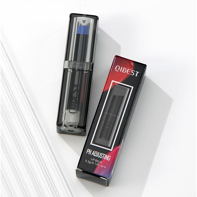 PH Adjusting Lip & Cheek Tint – Temperature Color Change Instaph Lipstick, Hydrating & Long-Lasting, Natural Glow Blush & Lip Color, Buildable, Non-Sticky, Moisturizing Lip & Cheek Stain (02, 1)