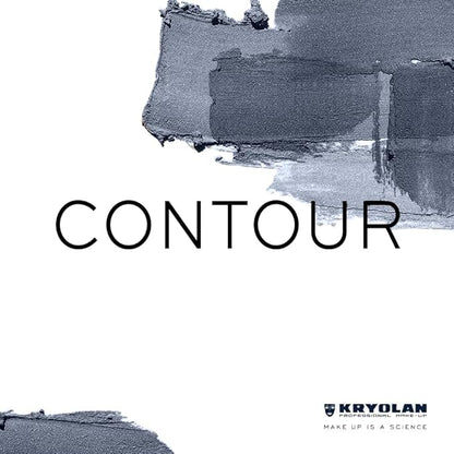 Kryolan TV Paint Stick - Silver Foundation for TV, Theater, Stage, Acting, Face and Body - Full Coverage Concealer Stick - Made in USA (25 g)