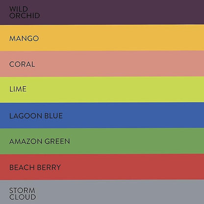 Mehron Makeup Paradise Makeup AQ 8 Color Tropical Palette | Magnetic Refillable Body Paint & Face Paint Palette | Professional & Water Activated | Costumes, SFX, Halloween, & Cosplay