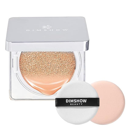 MYUANGO Flawless Cushion Foundation Makeup for Men and Women | Hydrating | Long-Lasting Buildable Coverage | Highly Conceal | Lightweight and Moisturizing | Refill Included, 1.05Oz (#03 DARK BROWN)