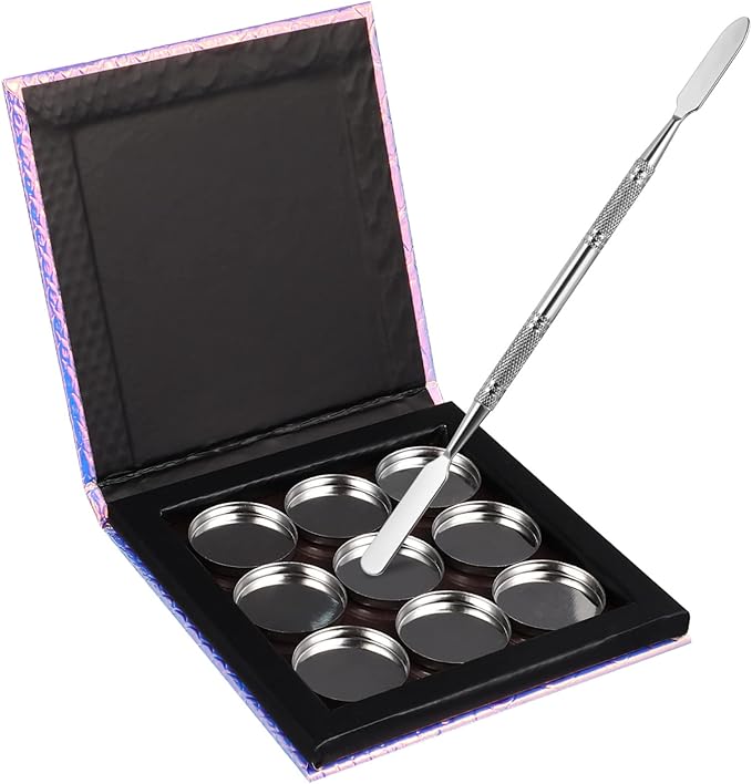 1 Empty Makeup Tray Makeup Pan Palette Empty Cosmetics Palette Empty Eyeshadow Holder Make up Palette Paper Eye Shadow Travel Blush Powder