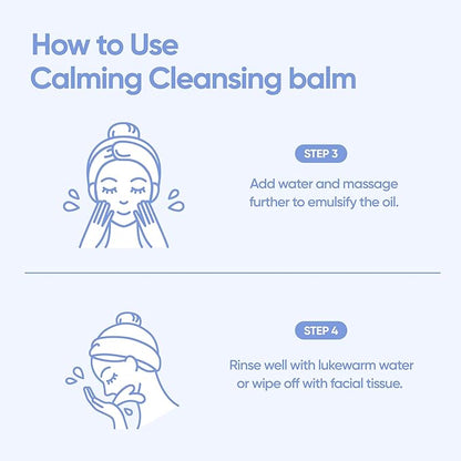 BANILA CO Clean it Zero Calming Cleansing Balm | Korean Makeup Remover for Sensitive Skin | Vegan | Cleansing Oil, Facial Cleanser Made with Centella Asiatica & Madecassoside (100ml / 3.38 fl. oz)