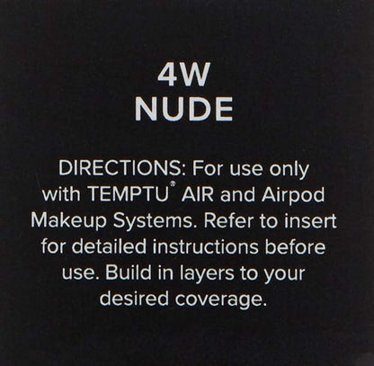 TEMPTU Perfect Canvas Airbrush Foundation Airpod: Anti-Aging Long-Wear Makeup, Buildable Coverage Semi-Matte, Natural Finish