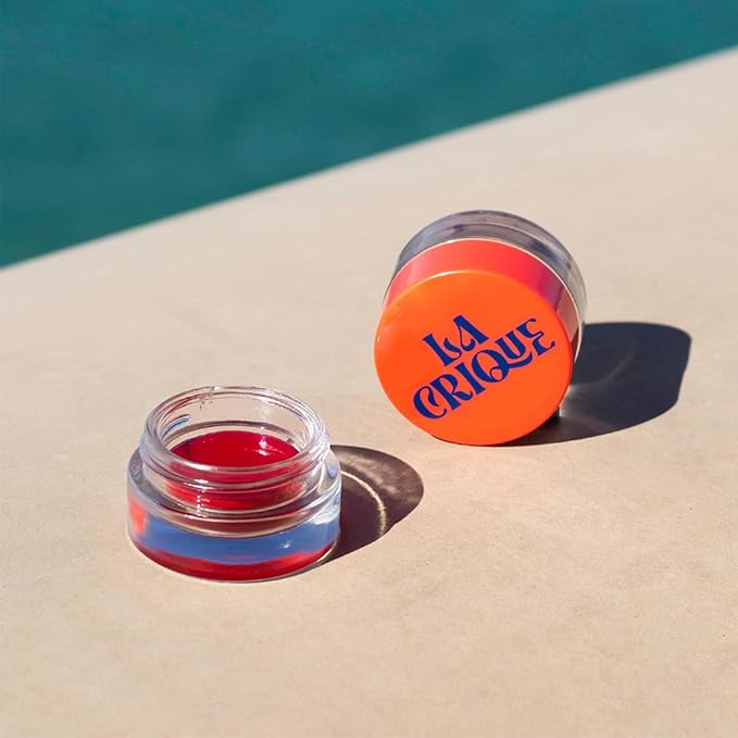 Lip and Cheek Balm - Cream Blush & Tinted Lip Balm - Infused with Hyaluronic Acid + Vitamin C - LightWeight Cream Makeup and Skincare - 99% Natural Ingredients - Vegan – Just Red
