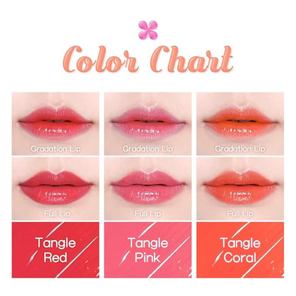 BEAUTY PEOPLE Long Lasting Flower Dew Water Lip Tint with Vitamin-Packed Fruit Extracts for Hydrated Lip Stain (Pink, 3.5ml)