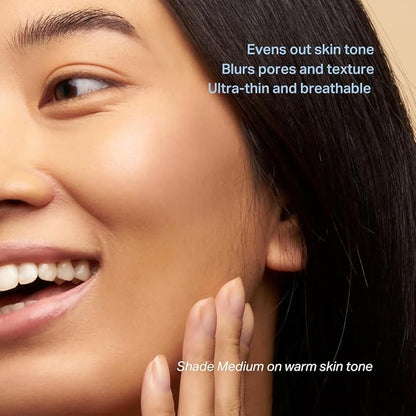 Y'OUR Tinted Moisturizer - Hydrating & Anti-Aging, Tinted SPF 30 Makeup, Dry, Oily & Combination Skin Fragrance-free & Oil-Free, 1.35 fl. oz (Light)