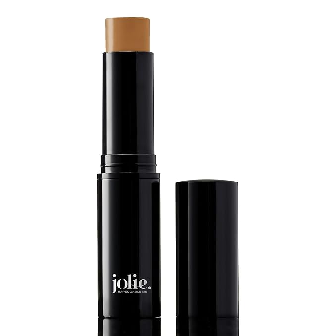 Jolie Ultra Longwear Skin Foundation & Concealer Stick - Vegan, Paraben & Cruelty Free (Rich Bronze)
